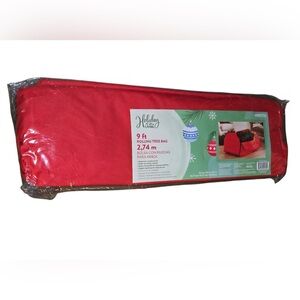 Red Storage Bag with Zipper 9 foot